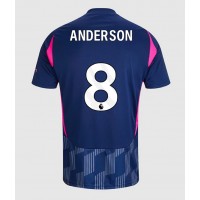 Camiseta Nottingham Forest Elliot Anderson #8 Visitante Equipación 2024-25 manga corta